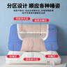 名创优品（MINISO）天然抗菌枕头护颈枕深度睡眠专用 人体工学释压颈椎枕头芯单只 实拍图