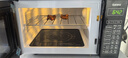 格兰仕【国家补贴】家用微波炉微烤一体机烤箱光波炉700瓦节能省电 20升平板易清洁 快速解冻智能菜单DG 黑色（微波烧烤一体） 实拍图