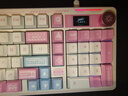 凌豹K98Pro客制化机械键盘无线蓝牙三模全键热插拔gasket结构RGB五层填充麻将音游戏电竞游戏笔记本用 K98Pro夕颜【凯华姬粉冰淇淋】10000mAh 实拍图