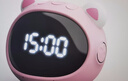 波比熊（Boby）【新年礼物】AI学习时间精灵T9智能闹钟儿童礼物起床神器多功能语音时间管理器 星辰粉 实拍图