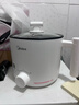 美的（Midea）电煮锅 电热锅 小电锅 宿舍小锅 学生寝室一体泡面小火锅多功能锅 1.7L 电煮锅小型1-2人 XZE1612 实拍图