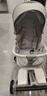 SMARTSTROLLER遛娃神器婴儿推车可坐可躺轻便折叠双向高景观0-6岁用宝宝溜娃车 月光灰(铝合金车架+3D舒适透气) 实拍图