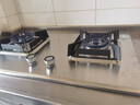 樱花（SAKURA）燃气灶天然气煤气灶双灶液化气家用台嵌两用家用不锈钢灶台多开孔猛火灶 JZT-JSA12【天然气一级能效】 实拍图