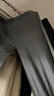 海澜之家保暖裤男士秋裤男纯棉打底裤男保暖裤100%纯棉毛裤线裤棉裤男秋裤 藏青色/深麻灰（2条装） 3XL -185/110(170-190斤) 实拍图
