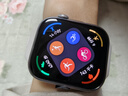 华为HUAWEI WATCH FIT 4 悦动白氟橡胶表带 华为运动智能手表超轻薄大屏潮流运动蓝牙通话睡眠监测fit4 实拍图
