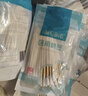 海氏海诺大头医用无菌棉签20cm*200支消毒棉签棒大伤口妇科阴道清洁加长 实拍图