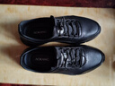 奥康（Aokang）跑步男士商务休闲运动皮鞋男黑色40码 实拍图