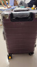 旅刻铝框行李箱大容量箱拉杆箱可坐旅行箱高颜值出差学生加厚密码皮箱 矿紫金【加厚PC箱-结实抗摔】 20英寸 【航空登机箱免托运】 实拍图
