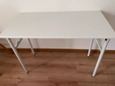汤能优品可折叠桌电脑桌台式学生长条桌子卧室简易书桌写字学习桌办公培训 【折叠桌椅套装】100*50*74CM 实拍图