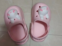 牧童儿童拖鞋夏男宝宝洞洞鞋软底女童卡通洗澡婴幼儿家居鞋萌兔粉170 实拍图