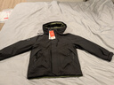 鸭鸭（YAYA）王一博同款新山系户外登山羽绒服男女士同款2025新款休闲外套YX 黑色 S /165/84A 实拍图