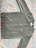 优衣库女装羊绒圆领针织短开衫/25秋冬新款479672 03 灰色 2XL /165/100B 实拍图