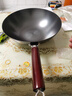 九阳（Joyoung）炒锅铁锅健康无涂层精铁家用炒菜锅不易生锈炉灶通用32cm带盖C121 实拍图