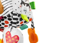LALABABY婴儿玩具挂件0-1岁抬头抓握训练宝宝安抚玩具视觉方块小狗 实拍图