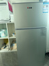 志高电冰箱双门家用节能冰箱出租屋冷藏冷冻环保迷你冰箱办公室公寓租房宿舍低噪电冰箱 S192银色一级能效【万人推荐】 实拍图