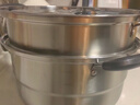 九阳（Joyoung）蒸锅3层30cm不锈钢复合底高拱盖炉灶通用可蒸馒头 实拍图