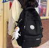 回力书包女大容量初中高中大学生背包时尚可爱双肩包女轻便防泼电脑包 实拍图