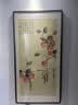 玩易张大千柿柿如意走廊过道新中式玄关装饰画竖版山水壁画客厅挂画 事事如意 83*163cm（卡纸精裱，胡桃色框） 实拍图