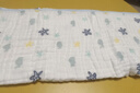 洁丽雅（Grace）A类纯棉婴儿纱布浴巾男女宝宝洗澡巾新生儿用品大毛巾被110*110cm 实拍图
