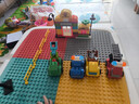 费乐（FEELO）兼容乐高大颗粒拼装儿童玩具新年礼物生日男孩积木桌100105百变车 实拍图