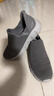 斯凯奇（Skechers）闪穿鞋男鞋春季休闲健步鞋一脚蹬运动鞋百搭软底布鞋118306 实拍图