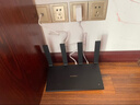 华为路由AX6 new 黑色  Wi-Fi6+ 7200Mbps 千兆路由器 家用高速全屋覆盖大户型 wifi穿墙王 实拍图