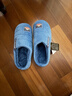 大嘴猴（paul frank）棉拖鞋男士秋冬季室内家居拖鞋毛绒保暖厚底棉鞋男款深蓝290PF607 实拍图