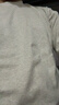 优衣库男装女装柔软圆领T恤/休闲长袖上衣25秋冬新款479783 31 米色 XL 实拍图