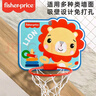 费雪（Fisher-Price）儿童篮球框投篮架室内挂式1-5岁婴儿家用球类玩具宝宝篮筐板F0986 实拍图