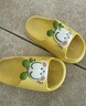 巴布豆（BOBDOG）儿童拖鞋男女童宝宝软底居家室内外夏季凉拖鞋 黄色 150码 实拍图