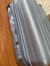 汉客行李箱男拉杆箱女登机箱镇店之宝双层拉链密码箱子旅行箱20英寸灰 实拍图