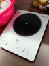美的（Midea）铂钻家用电磁炉 电陶炉 新型电磁灶2200W火锅炉大功率炒菜烧水一体面板超薄 MC-E22B20 实拍图