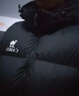 骆驼火山羽绒服男女冬季连帽抗静电鸭绒保暖情侣面包服 M34CR07674B 实拍图