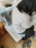 坦博尔【爆款推荐】秋冬羽绒服女轻薄短款小个子保暖外套TBF330226D 夏云灰 S (160) 实拍图