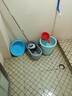 五月花旋转拖把带桶一套2头家用一拖净免手洗2025拖布吸水墩布杆长120cm 实拍图
