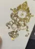 锦福金属贴纸办桌手账本贴纸平安符装饰  祈福金属贴-龙五爷 实拍图