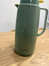 美厨（MAXCOOK）保温壶热水瓶 玻璃内胆真空暖壶家用学生宿舍开水壶1.3L绿MCH7094 实拍图