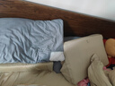 水星家纺枕头枕芯酒店枕头护颈枕头芯家用单个纯棉抗菌可水洗高枕48x74cm 实拍图
