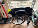 鱼跃(yuwell)手动轮椅车H053C铝合金折背折叠轻便老年残疾人代步 实拍图