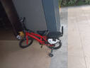 【京东物流】儿童自行车12-14-18寸童车3-5-8岁男女孩脚踏单车 14寸 豪华中国红 实拍图