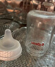 贝亲（Pigeon）玻璃奶瓶宽口径防胀气160ml S号奶嘴 1月+ AA186  实拍图