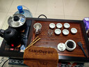 金灶（KAMJOVE）实木茶盘带烧水壶一体 自动上水茶具泡茶器全套茶台茶盘套装R-190 搭配H-K9 陶瓷茶具 茶水桶 实拍图