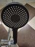 欧派增压花洒喷头淋浴头高压大出水喷淋头单头花洒莲蓬头PD9411-X黑 实拍图