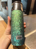 飞剑（feijian）纯钛保温杯高档焖茶杯茶水分离户外泡茶水杯商务办公礼品钛杯定制 远黛青390ml 实拍图