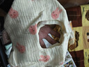beedoll婴儿口水巾纯棉防水纱布围嘴宝宝防吐奶围兜幼围脖六层3条装 B组 实拍图
