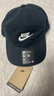 耐克NIKE运动配饰男女太阳帽棒球帽CLUB CAP帽子FB5368-011黑S/M 实拍图