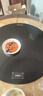 富得莱 饭菜保温板 加热菜板 暖菜板2025新款 圆形家用智能多功能带火锅电磁炉 自动恒温餐桌旋转盘神器 触控黑80cm手动旋转无火锅 实拍图