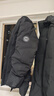 鸭鸭（YAYA）羽绒服男短款可拆连帽厚款保暖中青年冬季商务休闲外套02F黑色190 实拍图