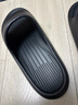 朴西香蕉船情侣凉拖鞋女浴室不易滑室内居家四季拖鞋男 黑色 44-45 实拍图