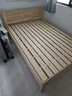 意米之恋橡胶木床实木床 主卧双人床 卧室家具 品质大板【包安装】1.5m*2m 实拍图